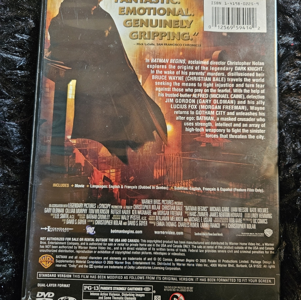 📀 Batman Epic DVD Duo: Batman Begins & The Dark Knight Rises - Picture 2 of 5